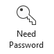 Need Password button