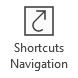 Shortcuts Navigation button